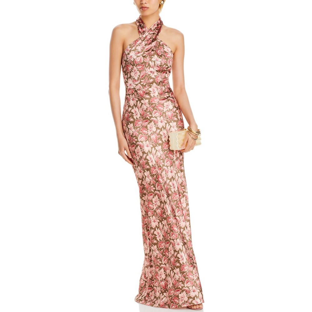 Veronica Beard Alberta Silk Gown